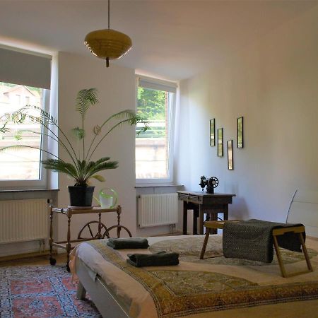 Vintage-Altbauwohnung, Smarttv & Kaffeevollautomat Idar-Oberstein Eksteriør bilde