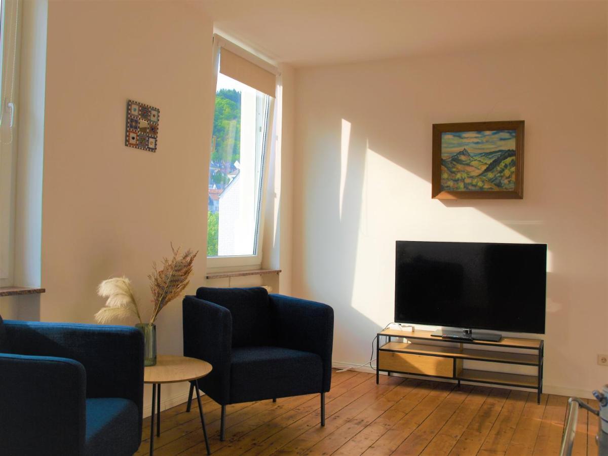 Vintage-Altbauwohnung, Smarttv & Kaffeevollautomat Idar-Oberstein Eksteriør bilde
